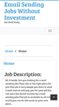 Mobile Screenshot of emailsendingjobs.net